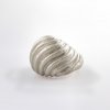 Claris Schmuckdesign Ring Groovey rhodiniert