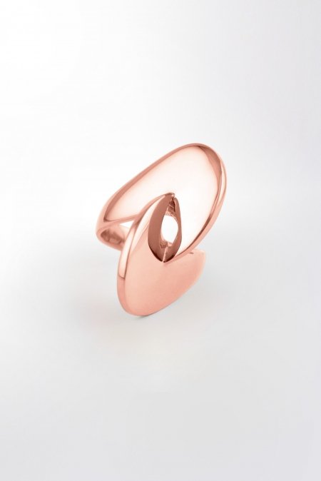Claris Schmuckdesign Ring Charisma rosévergoldet