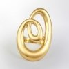 Claris Schmuckdesign Ring Lumaca gelbvergoldet